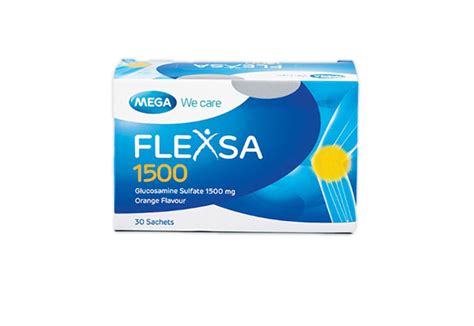 Buy Glucosamine sulfate 1500 mg Flexsa Medicines Online.